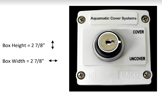 Aquamatic Keyswitch & Box w/2-Keys