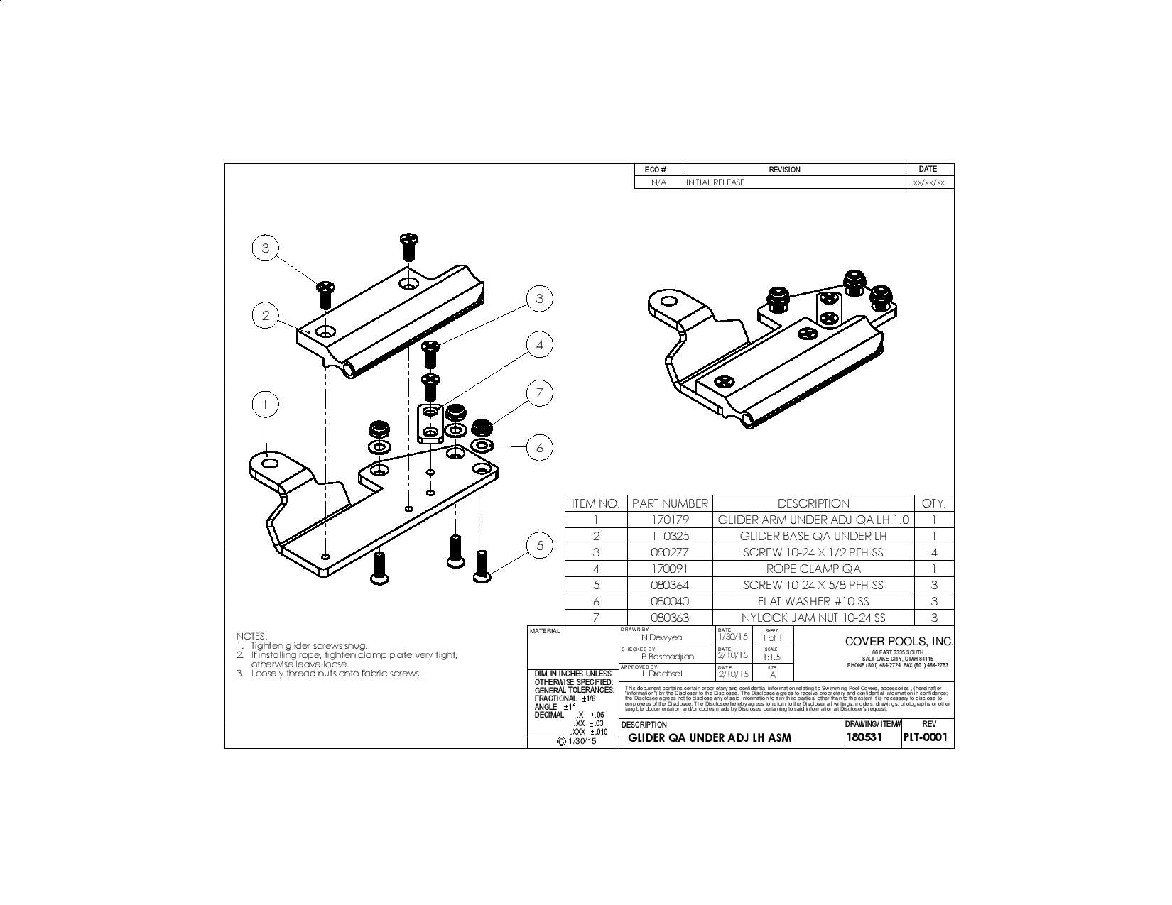 CP Quick attach Rope Kit w/adjustable slider Set (includes ropes and sliders)