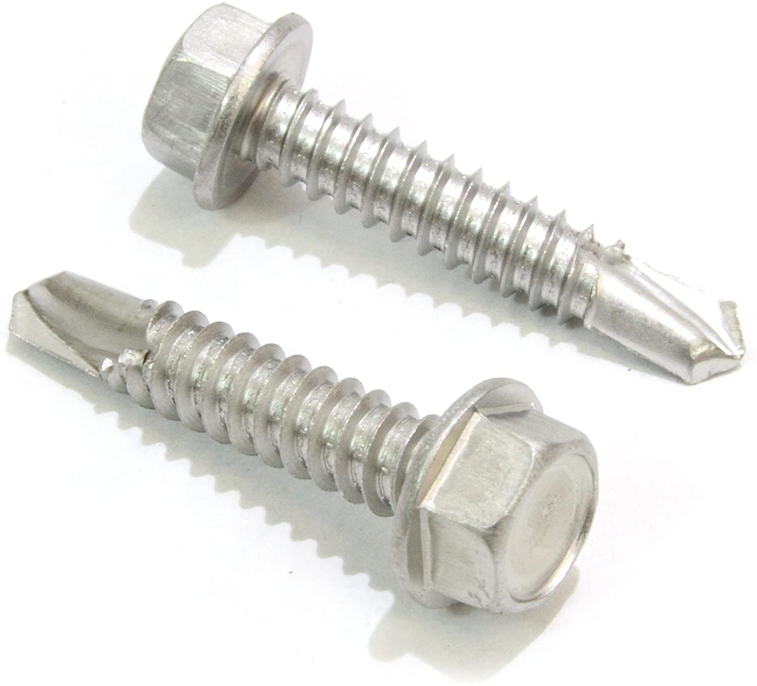 Screw - HHW Tek /Self Tapper #12 x 1" SS 