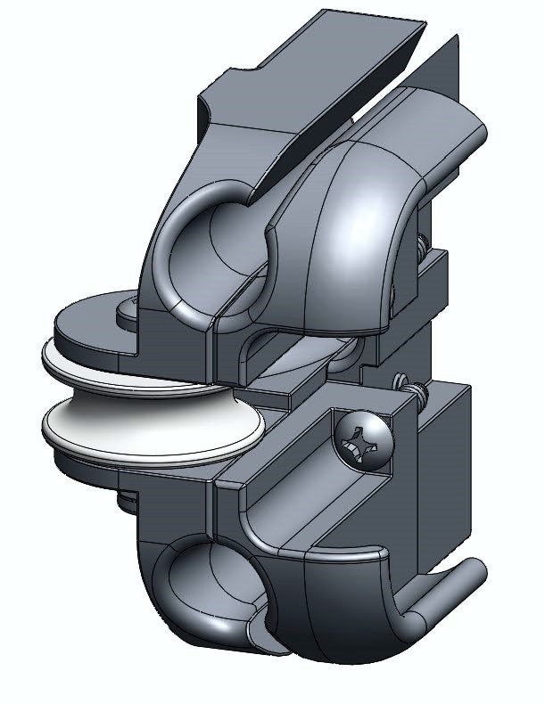 RVG-M 314 Slim Flush Guide, Guide Feed w/Pulley