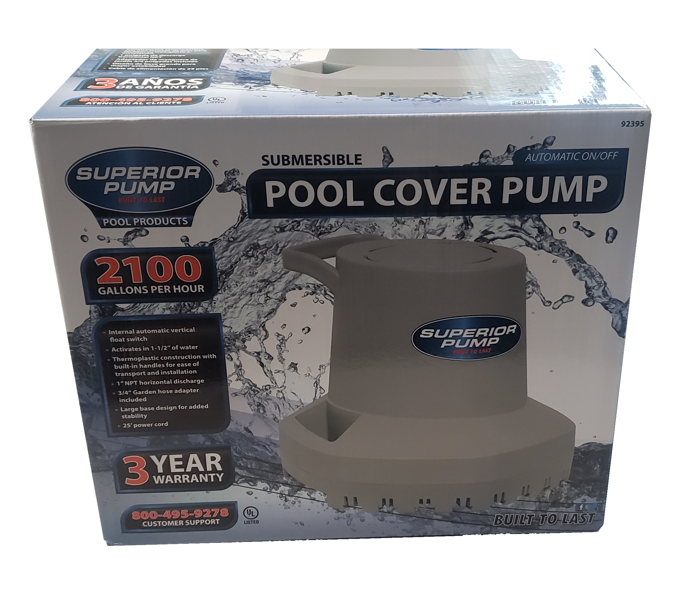 Superior Brand Pool Cover Pump