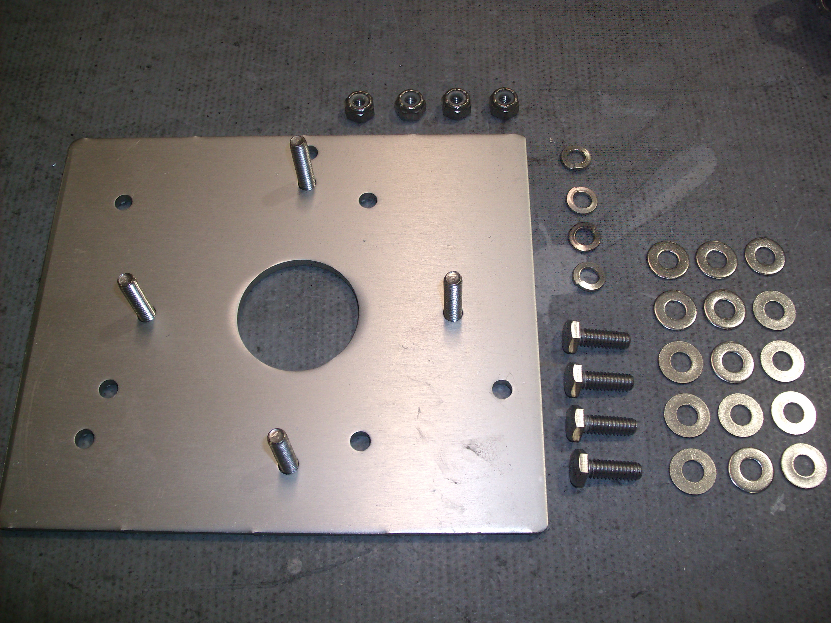 CP Diamond Edition Motor Adapter Mounting Face Plate w/Hardware (Adapts CS Motor to CP Mechanism)