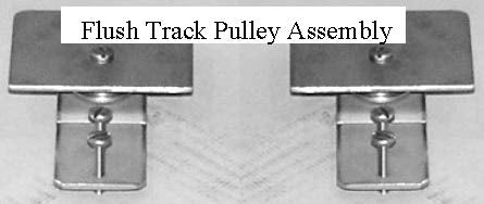 Aquamatic Flush Track End Cap Pulley