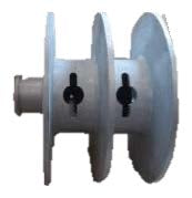 APC Casting, Rope Reel (No Gears or Bushings)