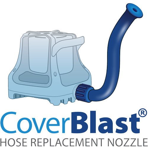 CoverBlast is an L-shaped Nozzle that Shoots Water up to 25'