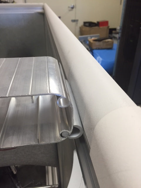 Leading Edge Bumper for 3" Round & Ft Wayne LE Bars - (Per ft.) Also works on 2.5" bar