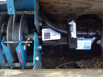 CP Safety Cover II Edition Motor Adapter Mounting Face Plate w/Hardware (Adapts CS Motor to CP Mechanism)