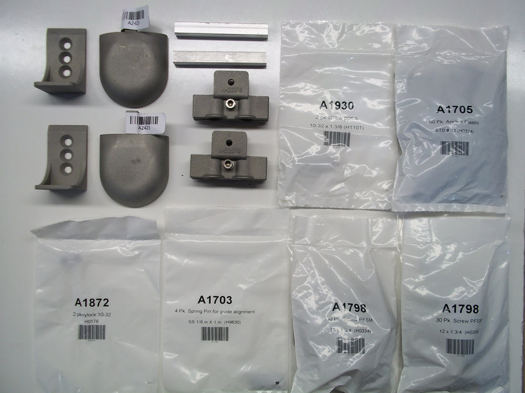 TG Hardware Kit (Guide Feeds, Endcap Pulleys, Spring Pins & Splices) (403 & Eclipse)