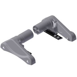 PCS Molded Top Track Wheel Assembly 