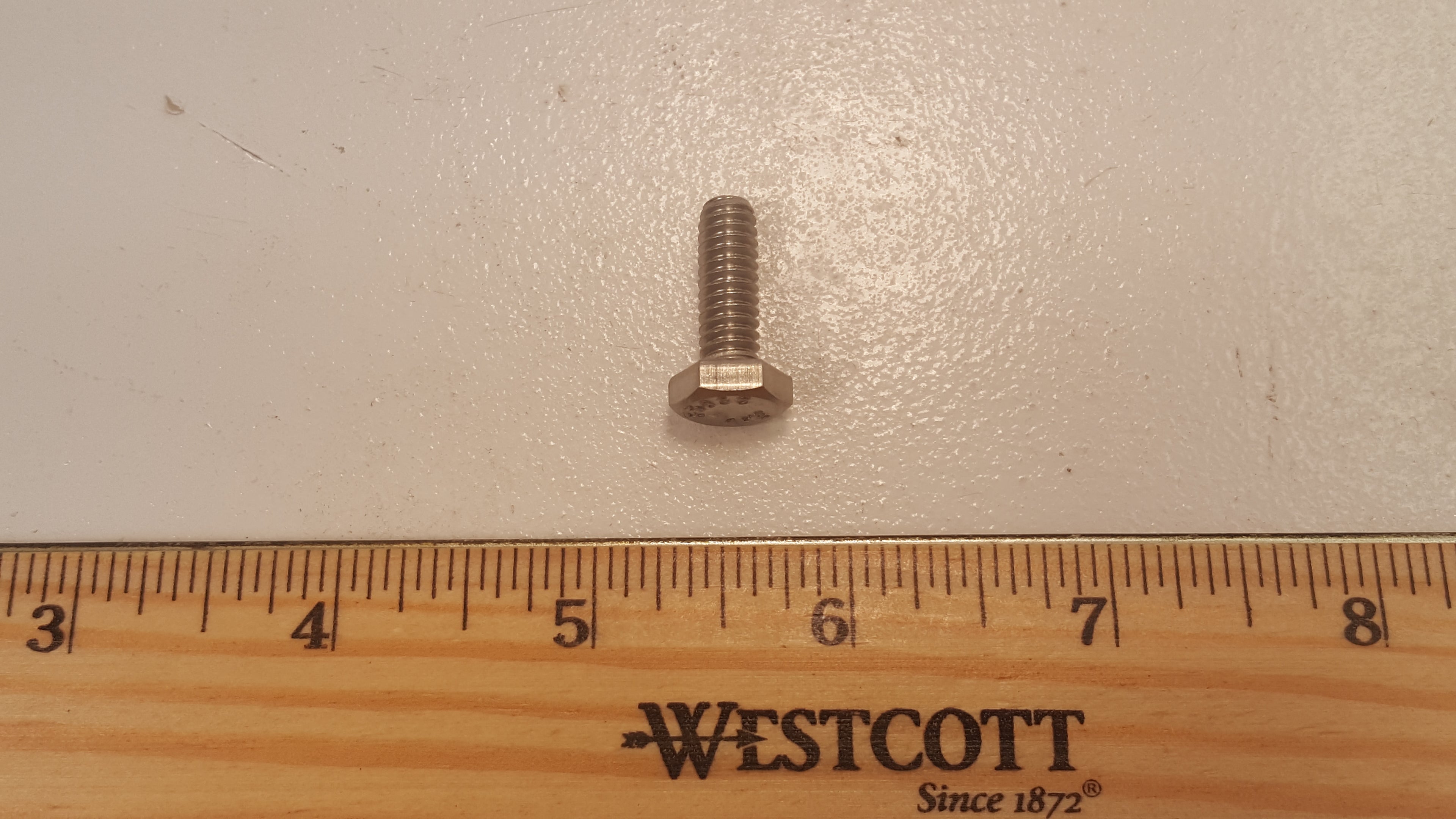 Bolt - HH 1/4-20 x 3/4 (Mounts motor mounting plate to motor & motor bracket to body)