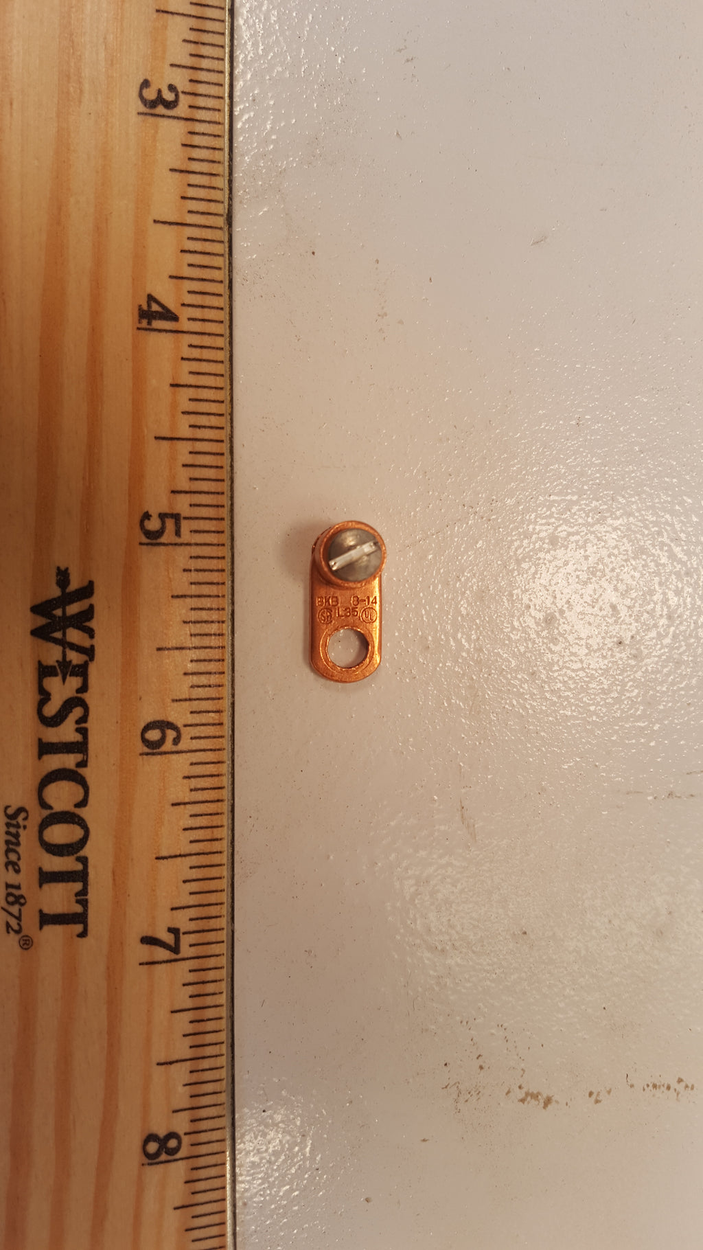 4 Pk. - Copper Bonding Lug L35 (1 Wire)