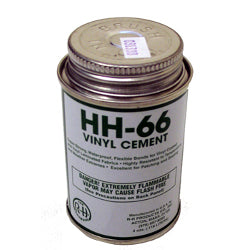 Vinyl Patching Cement (Glue) NET HH66 (4 oz)
