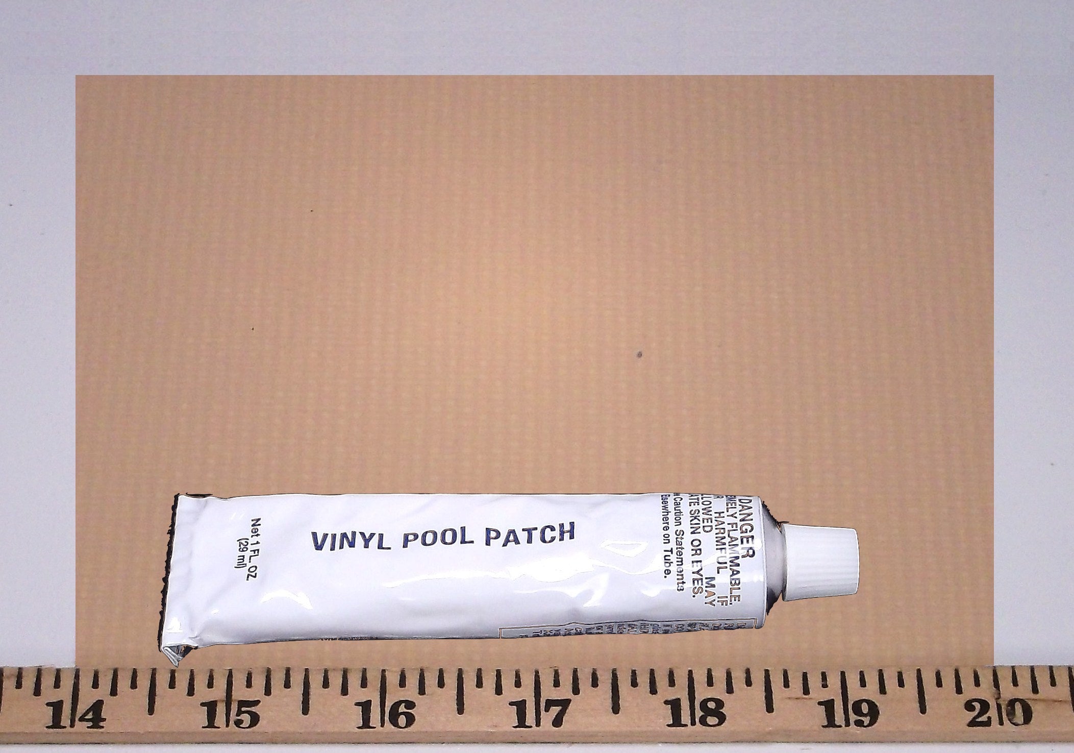 Patch Kit Ultragard III Tan 6" Square w/1 Tube Glue