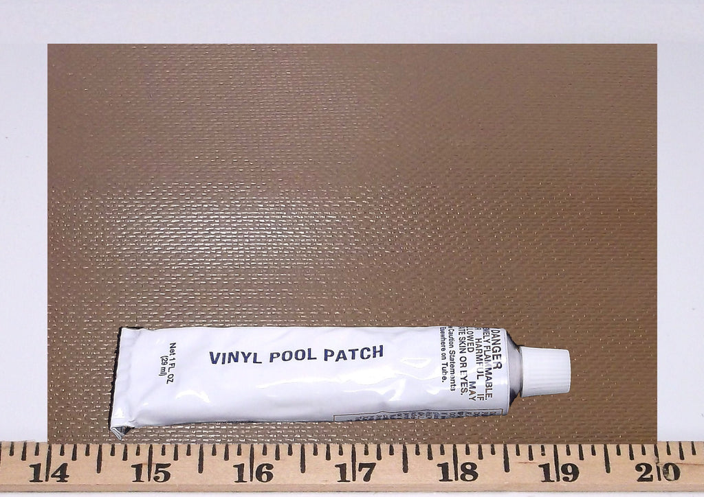 Patch Kit Ultragard III Mocha 6" Square w/1 Tube Glue