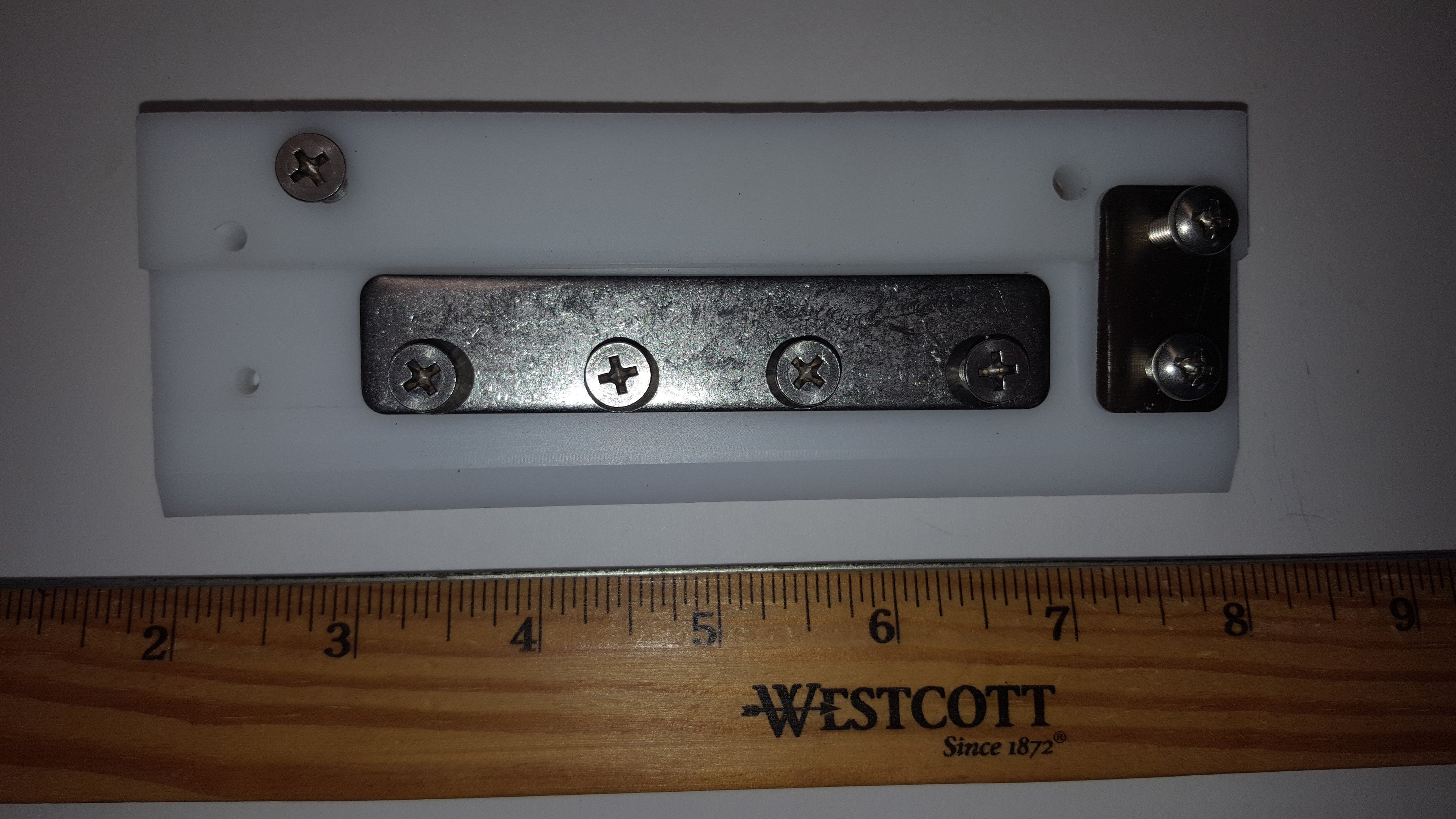 Pre 801/403 UG Retro Fit Detachable Rope White Slider Assembly Right