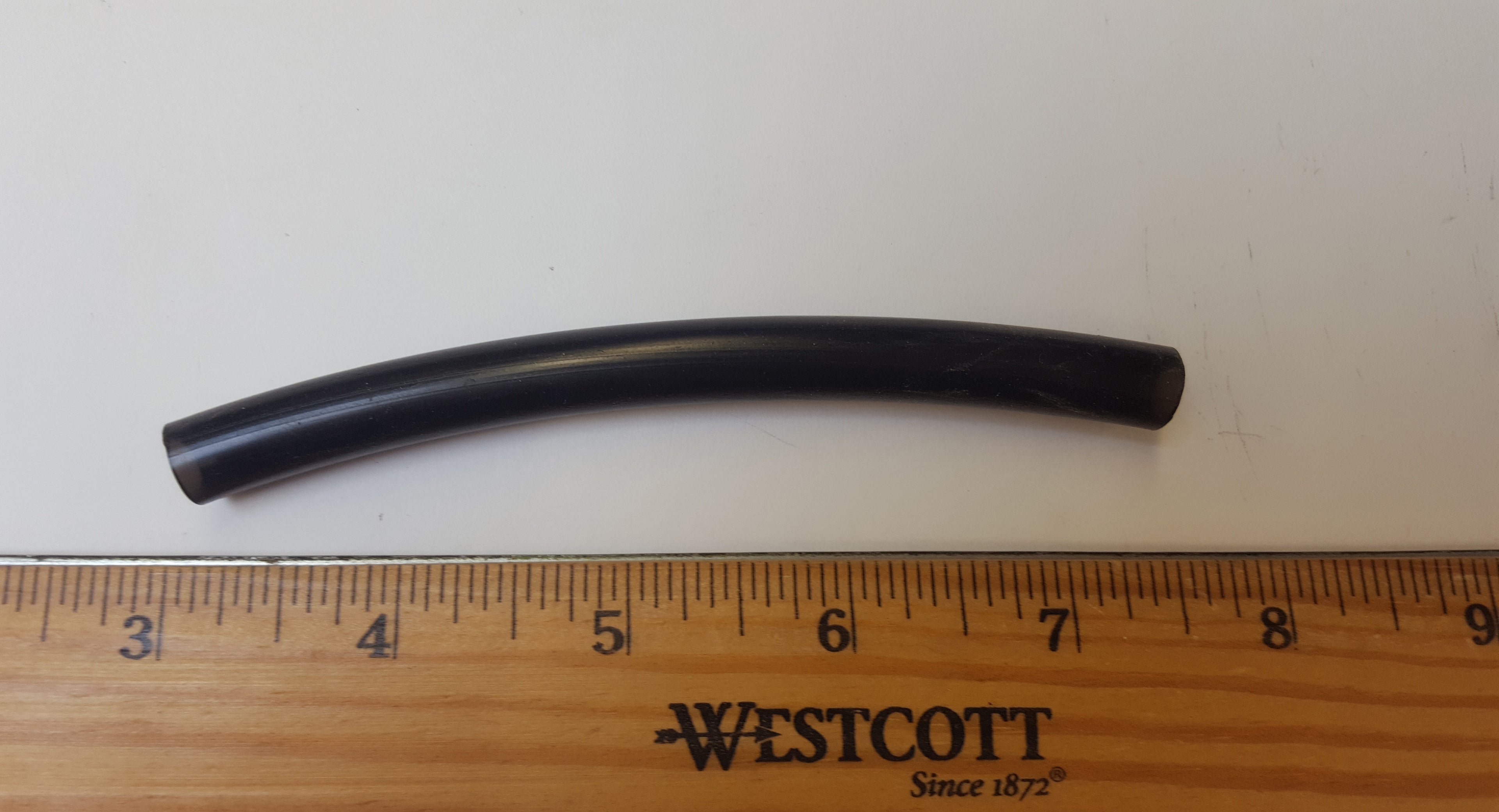 Brake Tube 1/4"x5 1/2" Polyethelyne (Black)