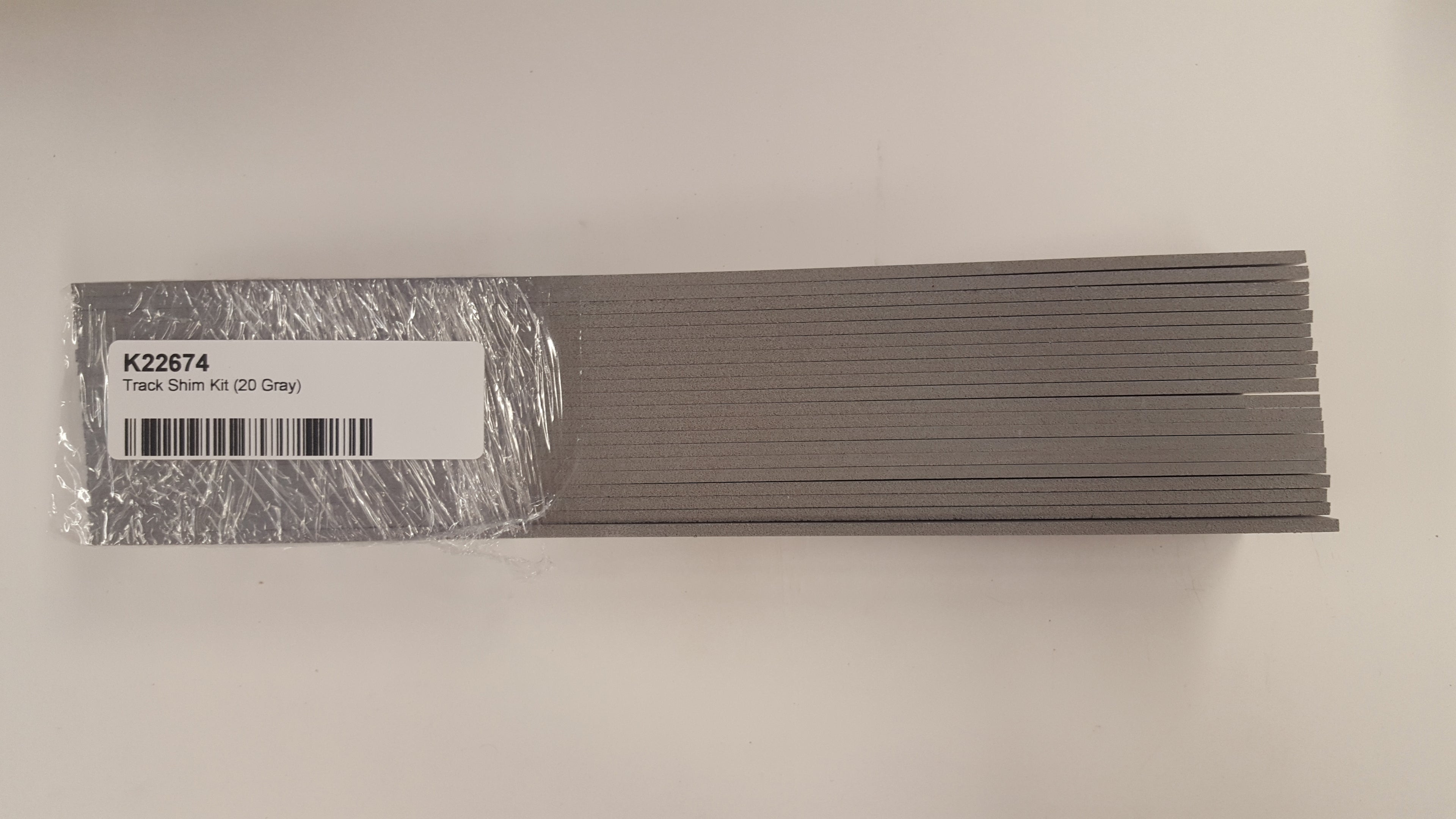 PCS Shim Kit Gray 1/8" (kit has 20 shims x 12" lenghts)