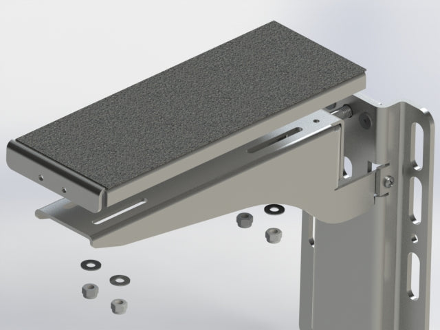 Lid Bracket Width Extension Kit (4 1/2" wide) SS