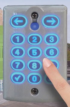 APC PowerTouch Single Gang TouchPad, Gray