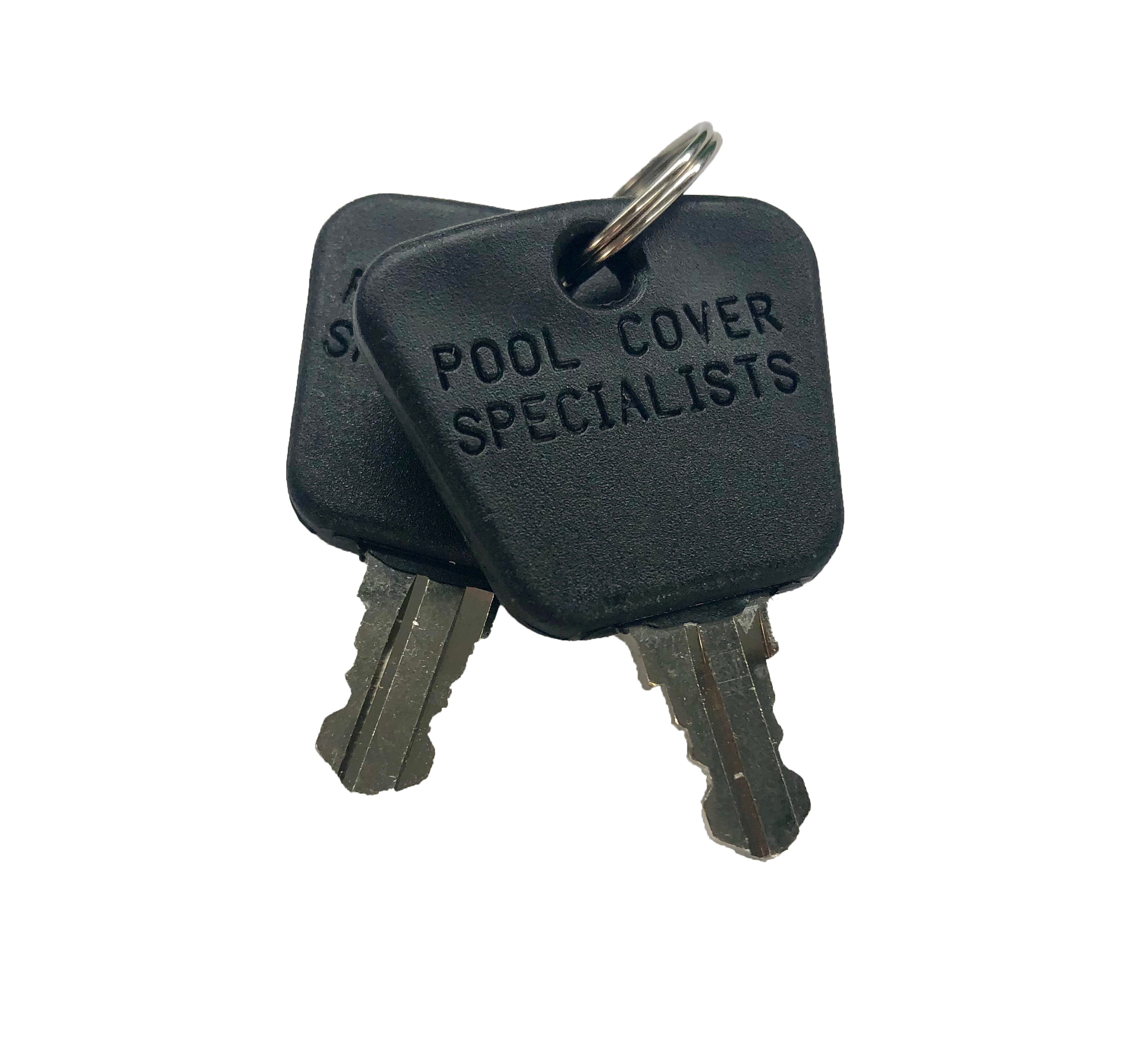 PCS Keys for Standard Key Switch & Auto Guard Systems (Set of 2)