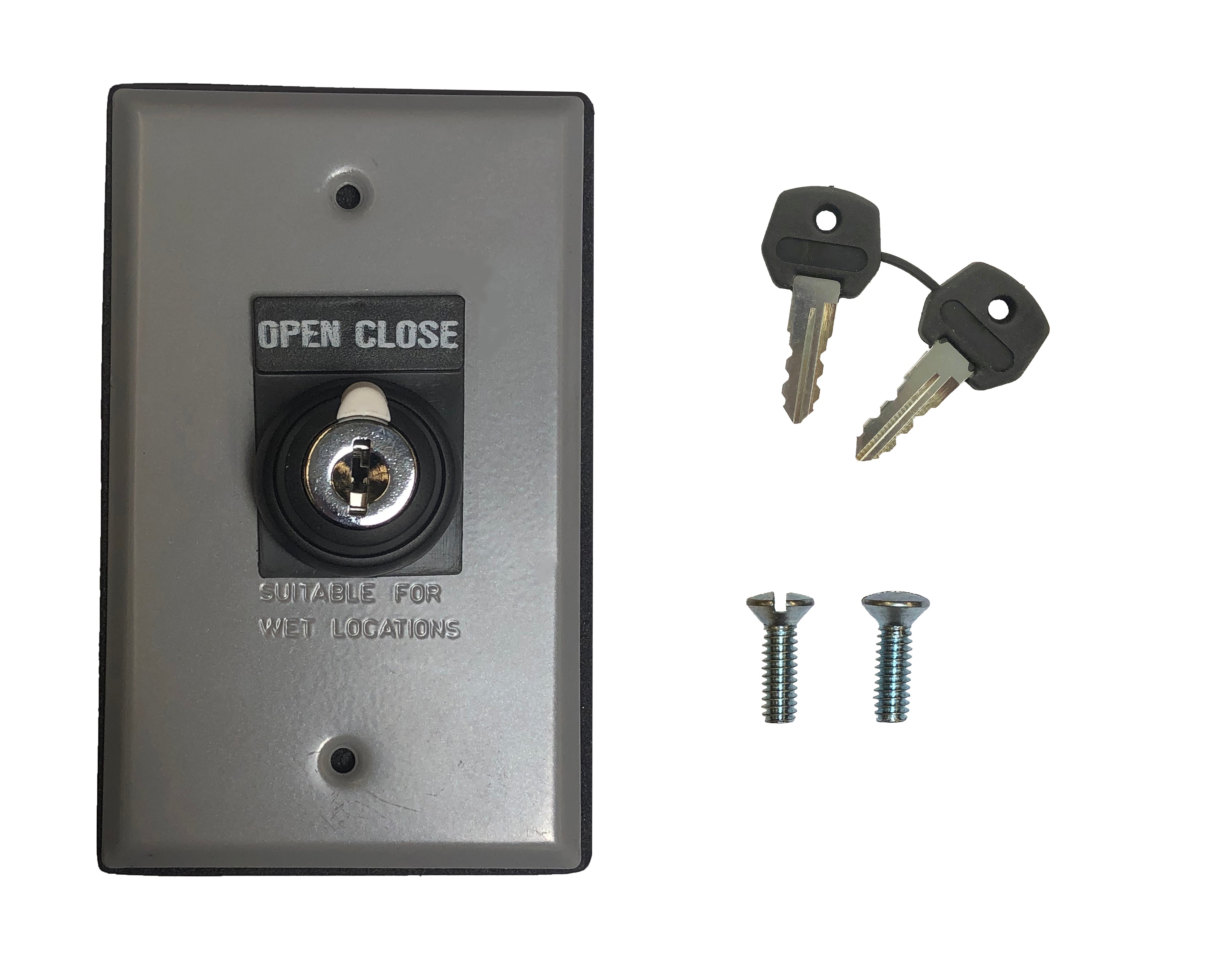 Allen Bradley 6 Wire Key Switch Assembly w/Keys