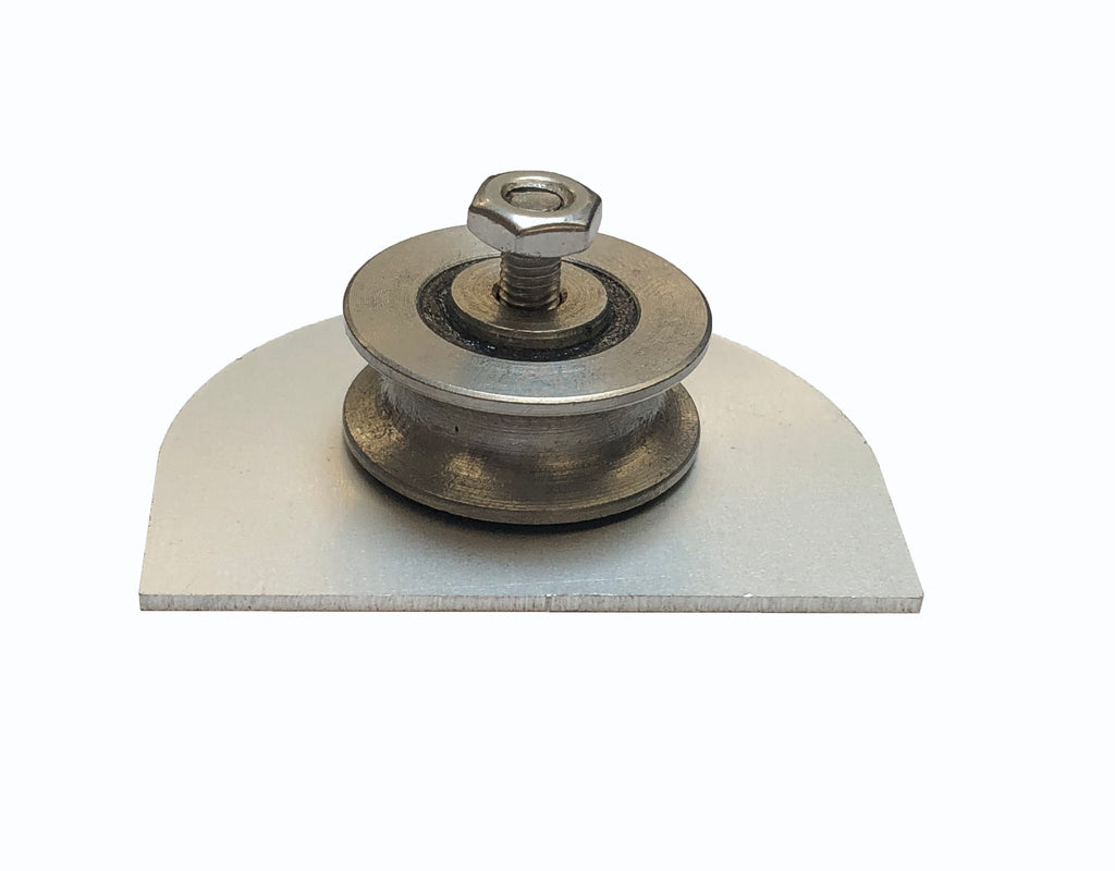 TG End Pulley Repair Kit for Pre 403 & Pre 409 (Plate w/pem stud, nut and pulley)