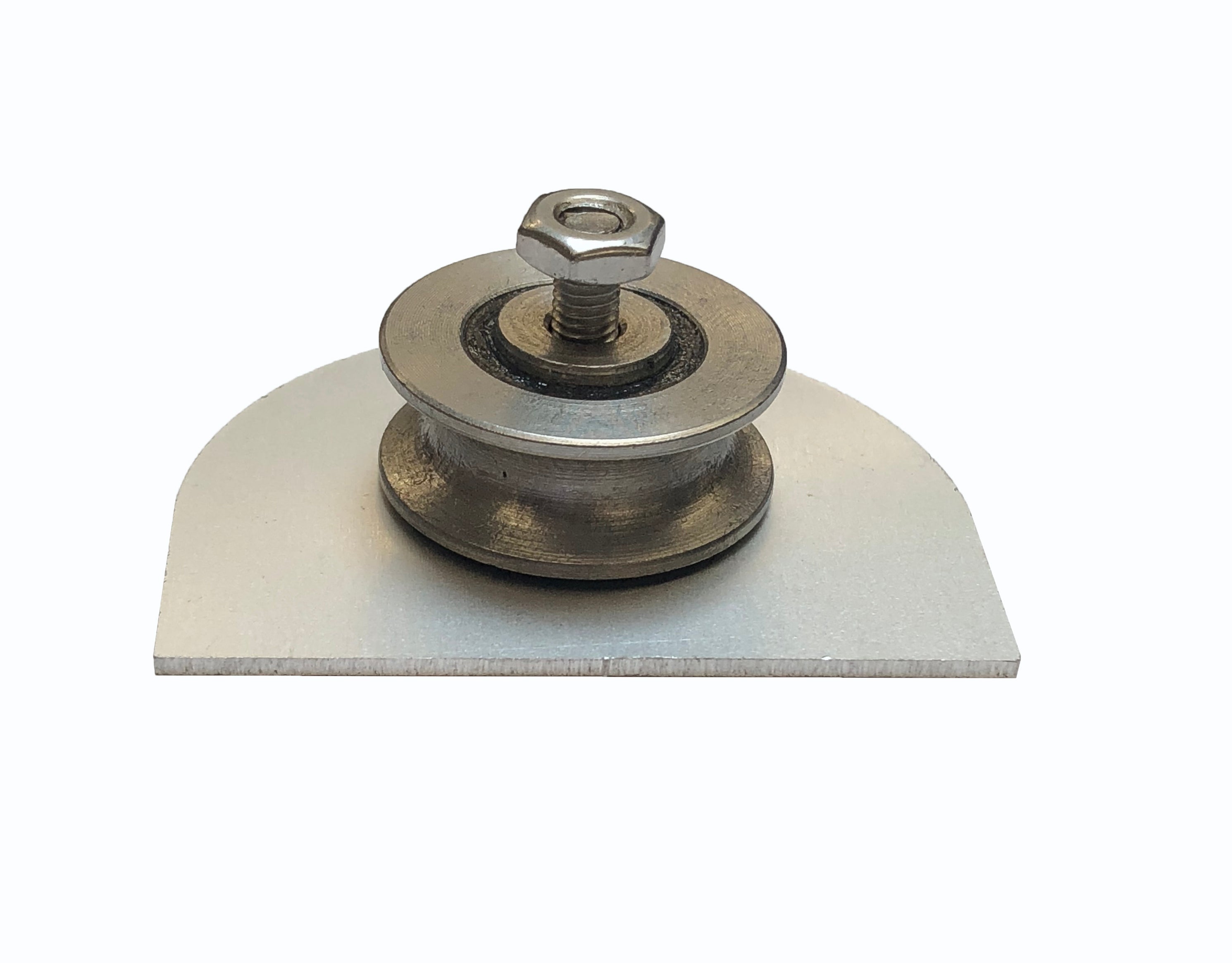 TG End Pulley Repair Kit for Pre 403 & Pre 409 (Plate w/pem stud, nut and pulley)