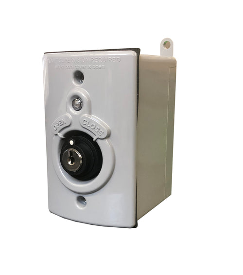 Low Voltage Key Switch with 2 Keys – Automatic Pool Cover Parts