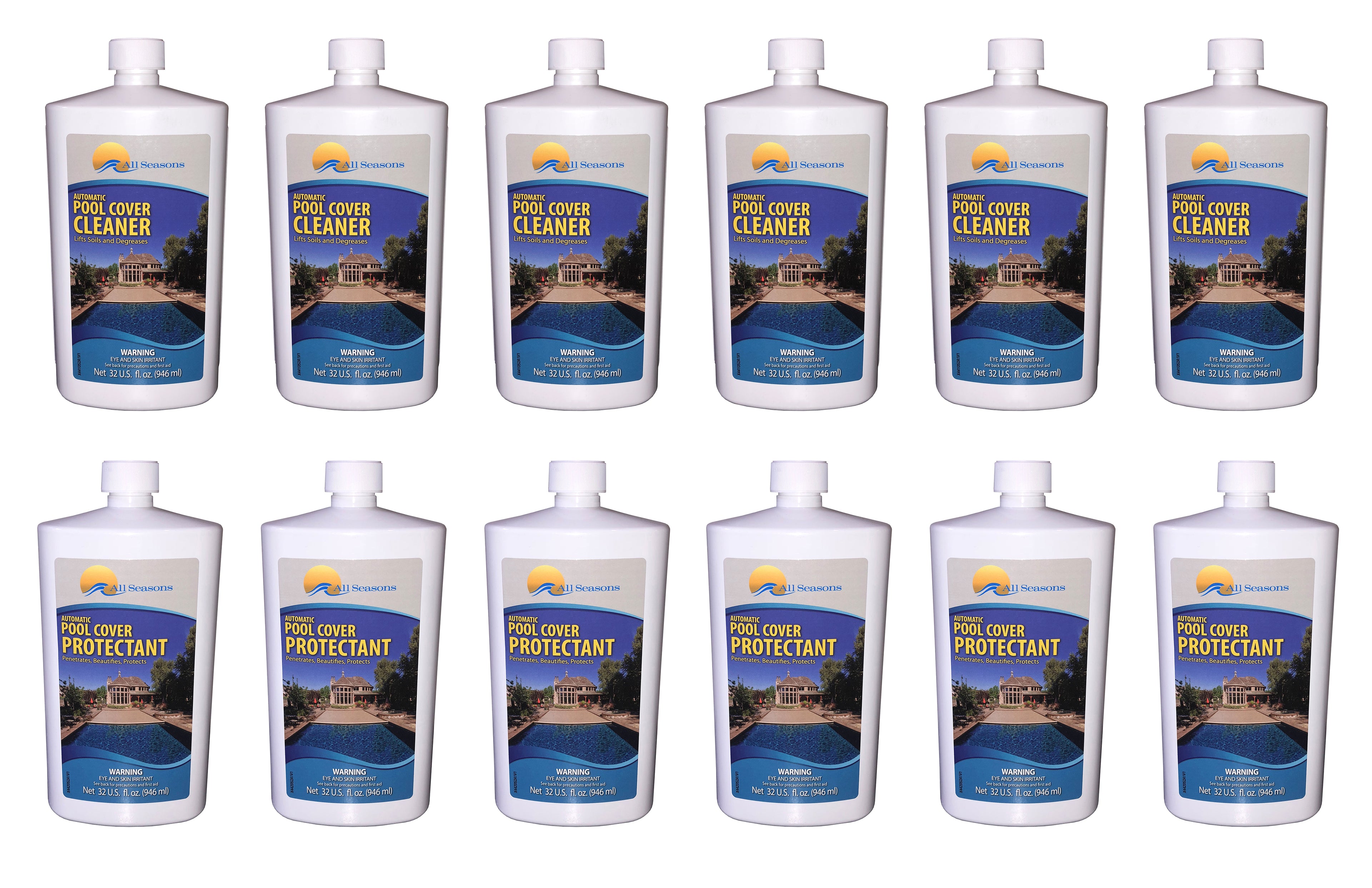 Sale Price Case (6) Cover Cleaner QT and (6) Protectant QT bottles