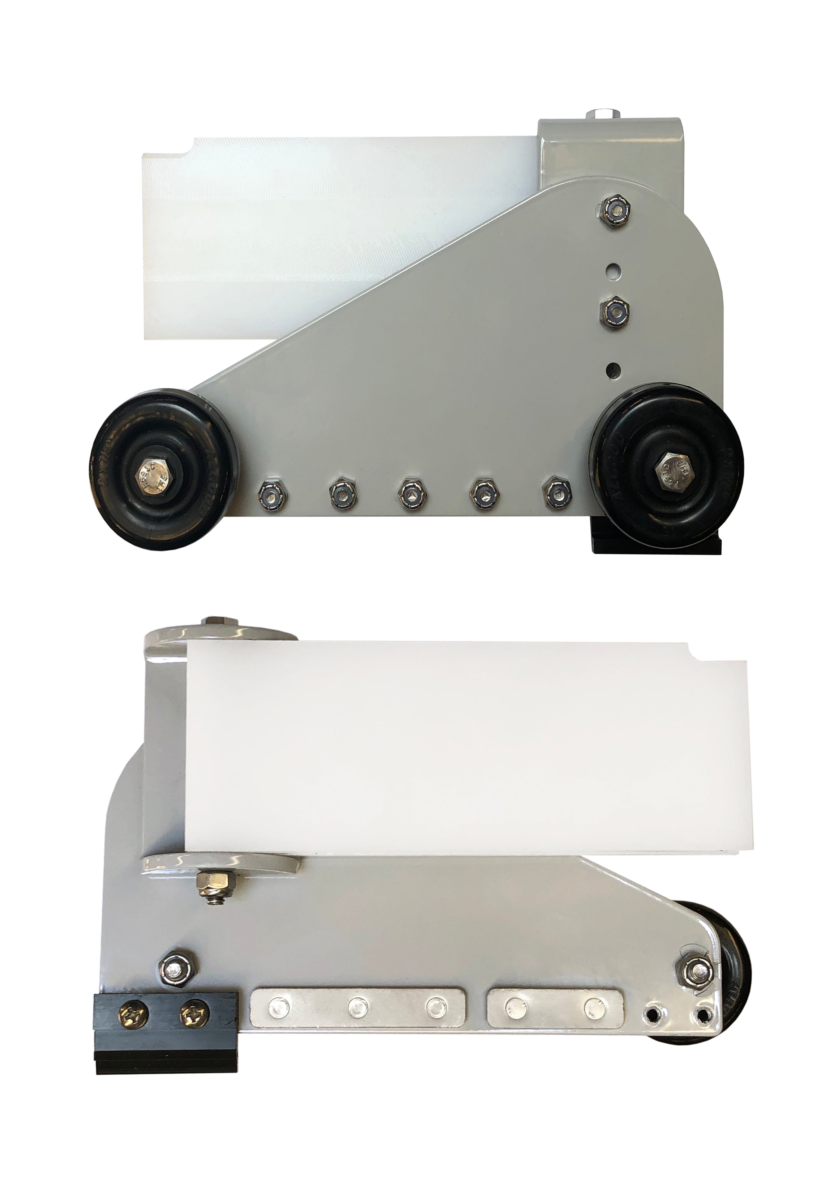 308/805 RHG/RVG-M Wheel Assembly w/3" LE tube inserts (Gray) (Set)